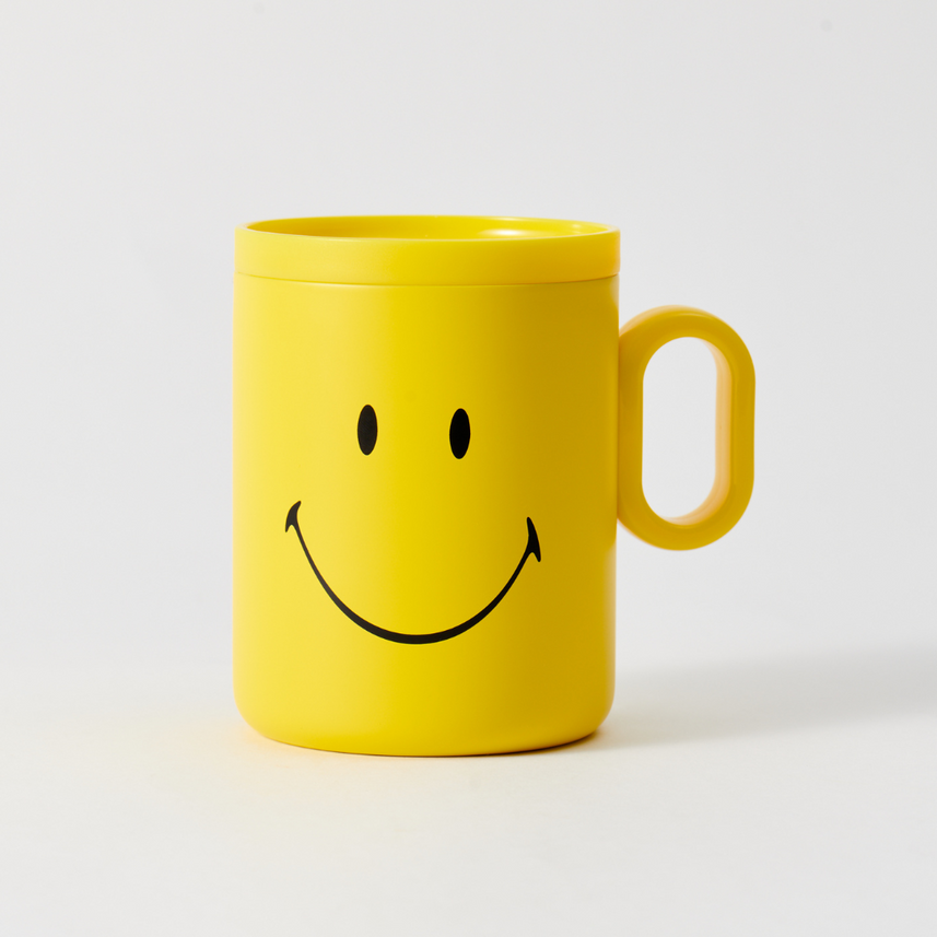 Kaco | Mug | 350ml | Stainless Steel | Buddy with Smiley World