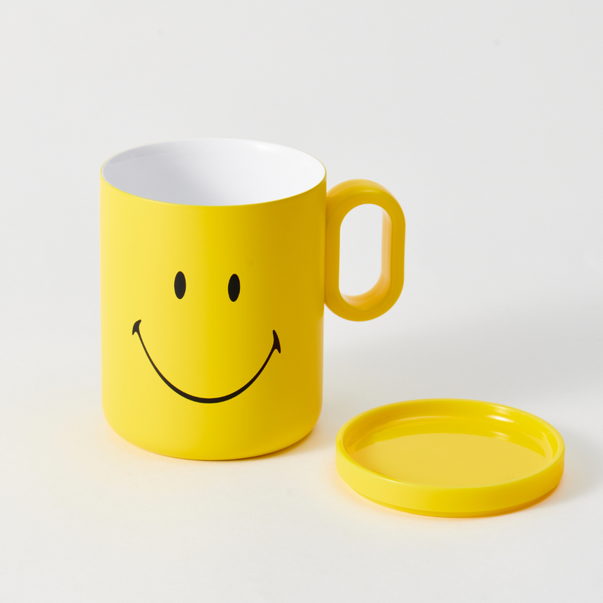 Kaco | Mug | 350ml | Stainless Steel | Buddy with Smiley World