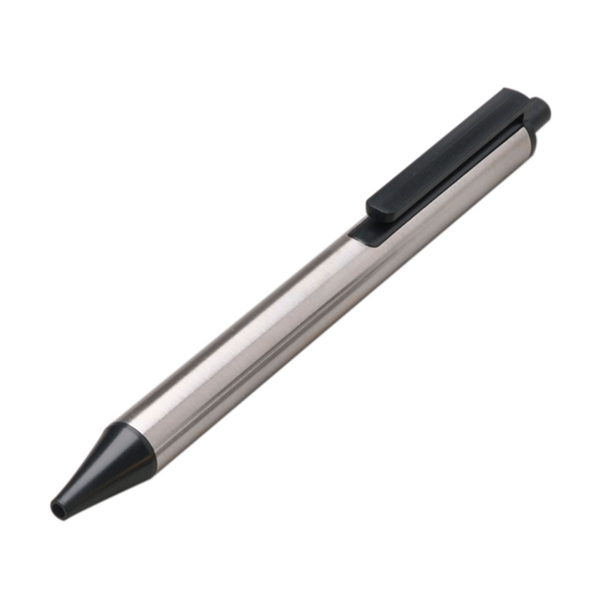 Kaco Tube Gel Pen Metal Grey - INDOFUTURE - Tube-Gel-Grey -