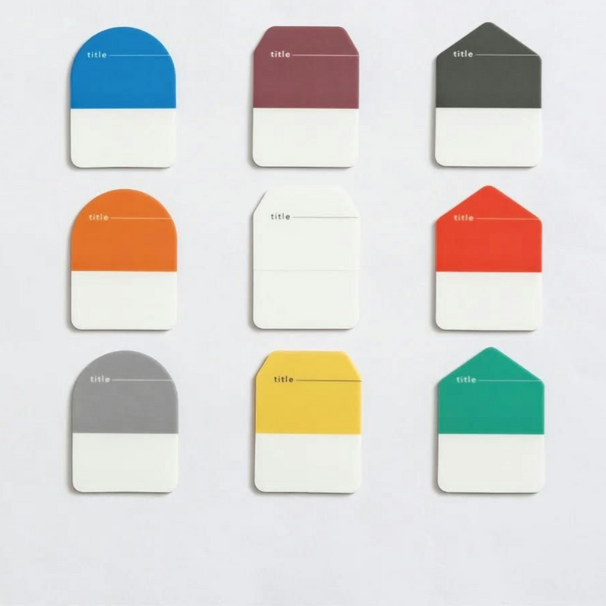 Kanmido | File Tab 9 Index Sheets 32 Label Stickers