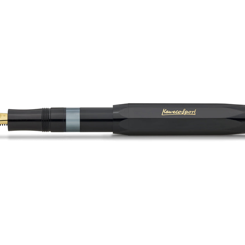 Kaweco PISTON SPORT CLASSIC Black-Gold