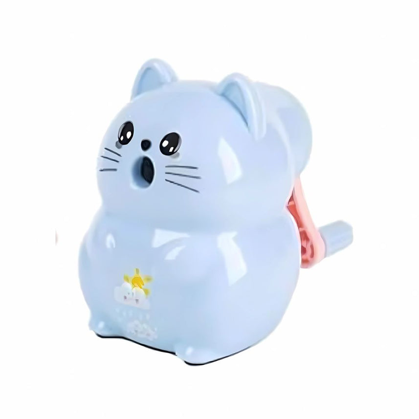 Kinbor Cat Shape Pencil Sharpener - Cute & Compact for School & Art