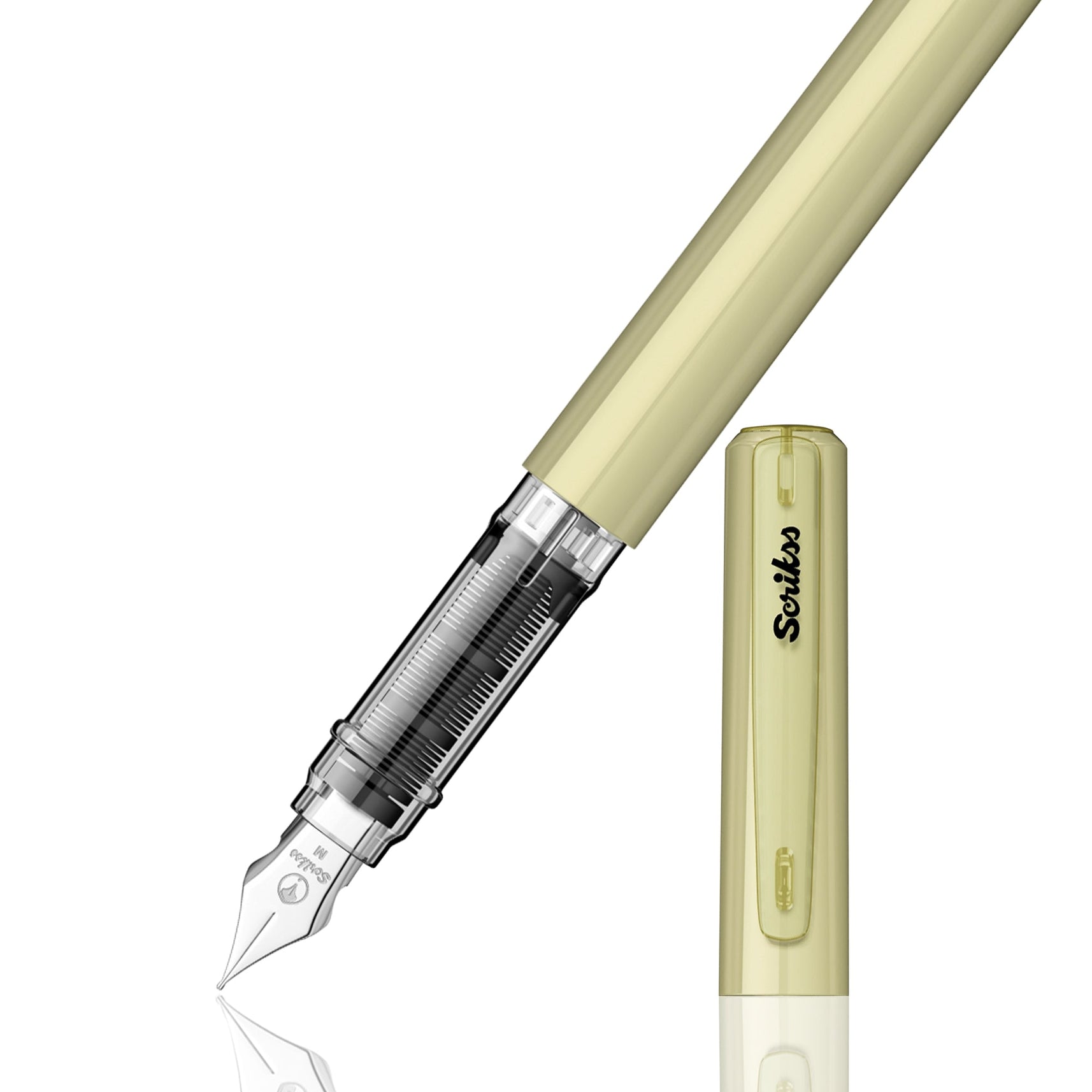Scrikss Primeo Medium Nib Fountain Pen - Kiwi