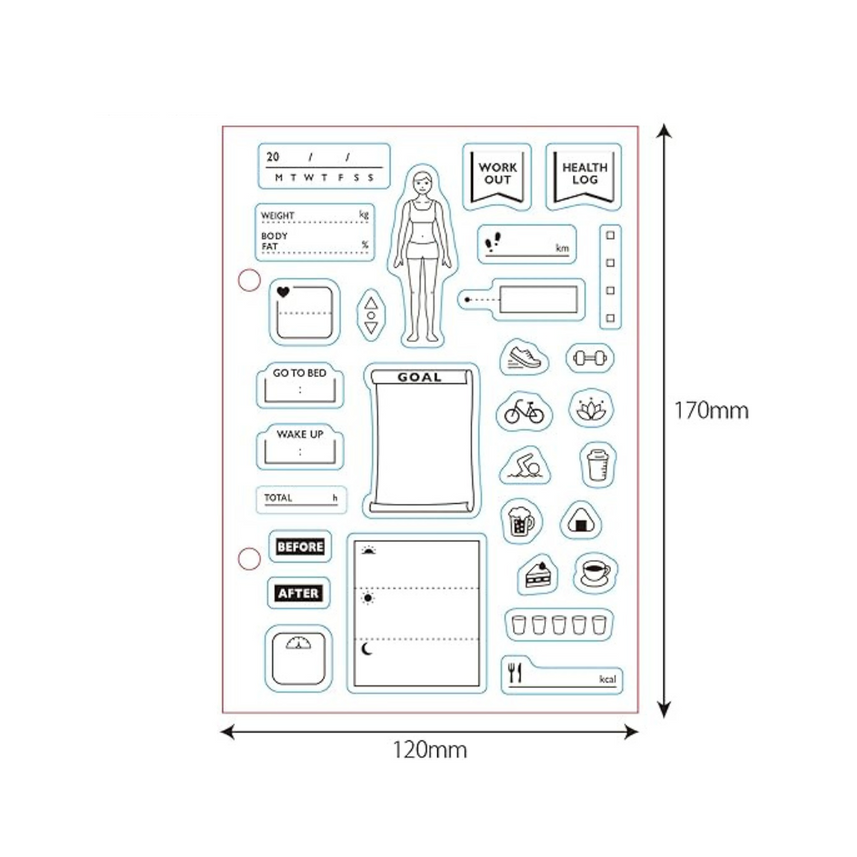 Kodomo No Kao Clear Stamp Sheet