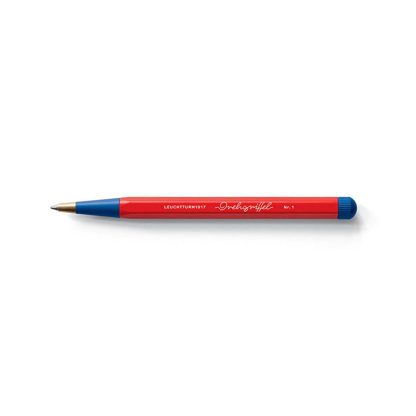 LEUCHTTURM1917 Drehgriffel No.1 Bauhaus Ballpoint Pen - Red/Royal Blue