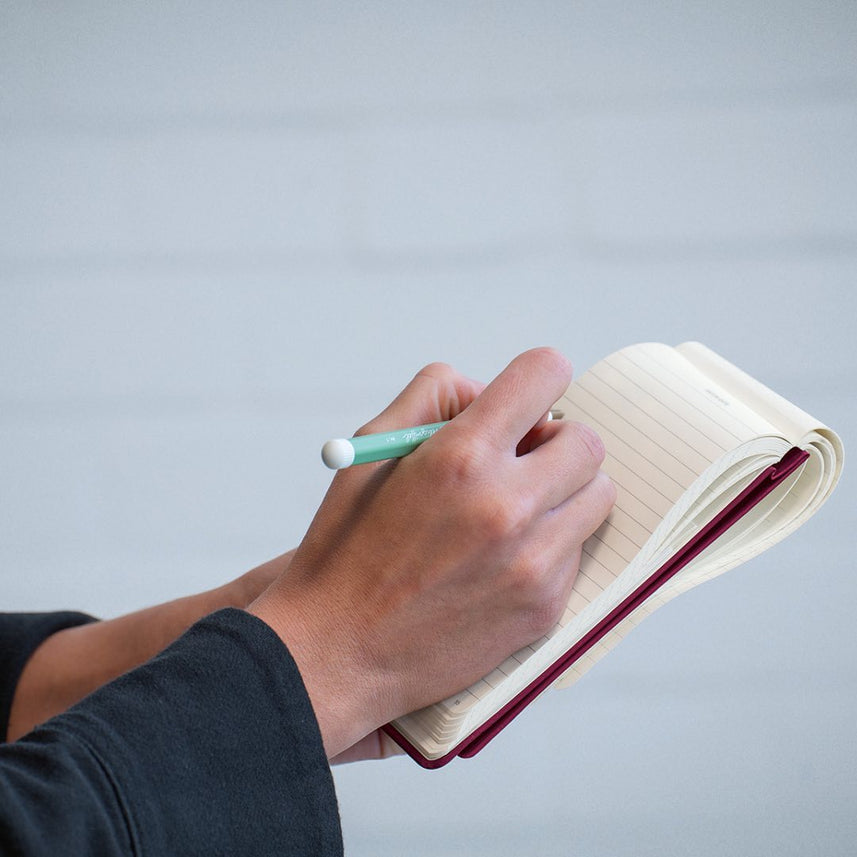 LEUCHTTURM1917 Ball Point Pen with Royal Blue Ink | Drehgriffel No. 1 | Mint Green | Twist Mechanism