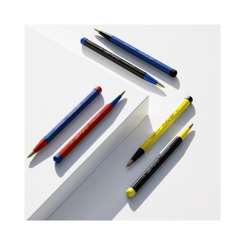 LEUCHTTURM1917 Drehgriffel No.1 Bauhaus Ballpoint Pen - Black/Royal Blue
