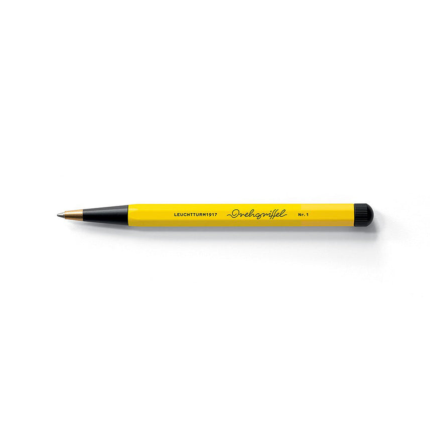 LEUCHTTURM1917 Drehgriffel No.1 Bauhaus Ballpoint Pen - Lemon/Black