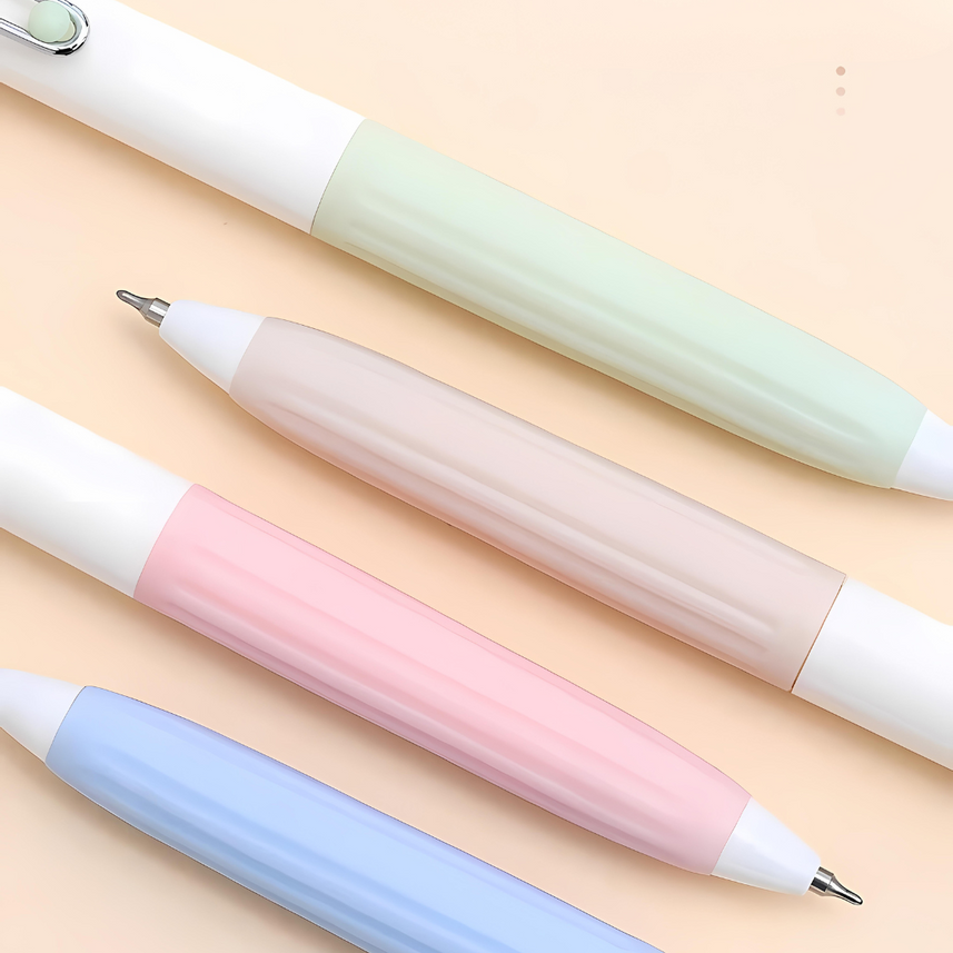 Languo | Gel Pen | 0.5mm | BoBo | Light Latte | Pack of 4 Pens | U6002