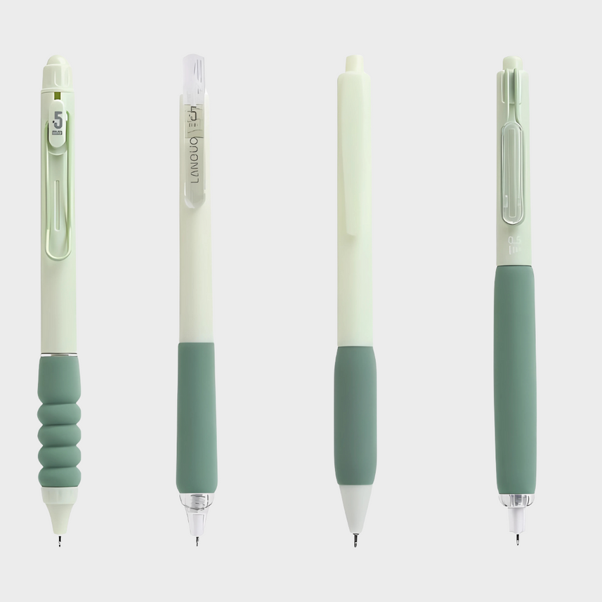 Languo | Gel Pen | 0.5mm | The Green Forest | Pack of 4 Pens | LG-71363-2