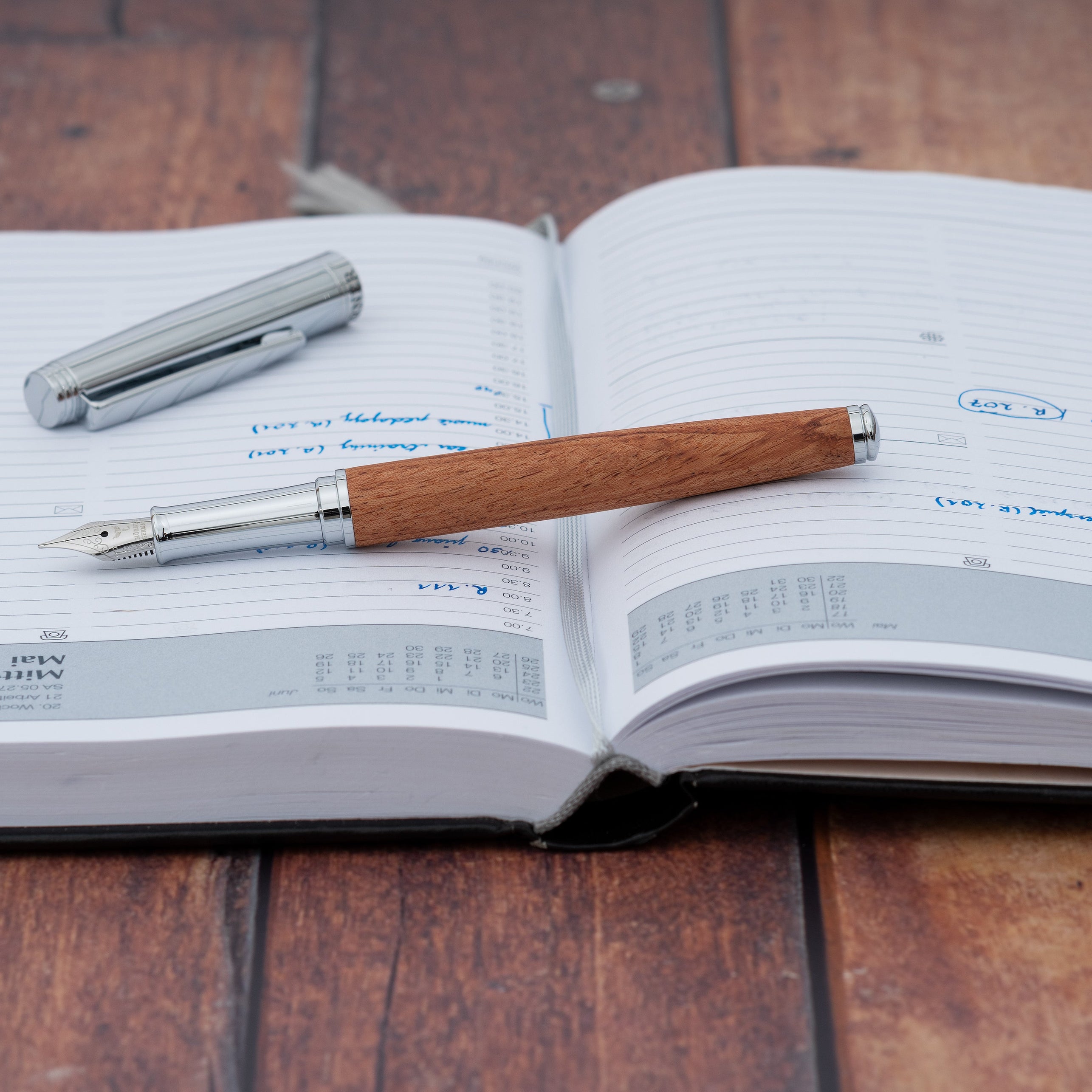 Horner | Legno | Fountain Pen | Rosewood Chrome