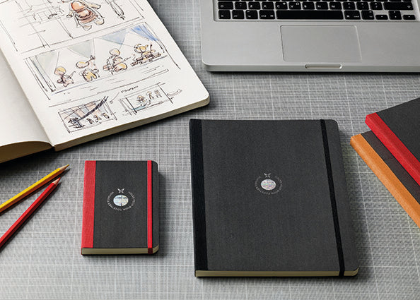 Flexbook | Blank | Large A4 Size Sketchbook | Orange | Flex Global Sketchbook