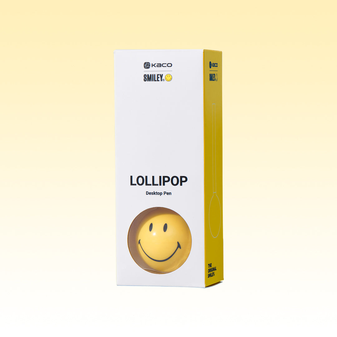 Lollipop Smiley Desktop Pen