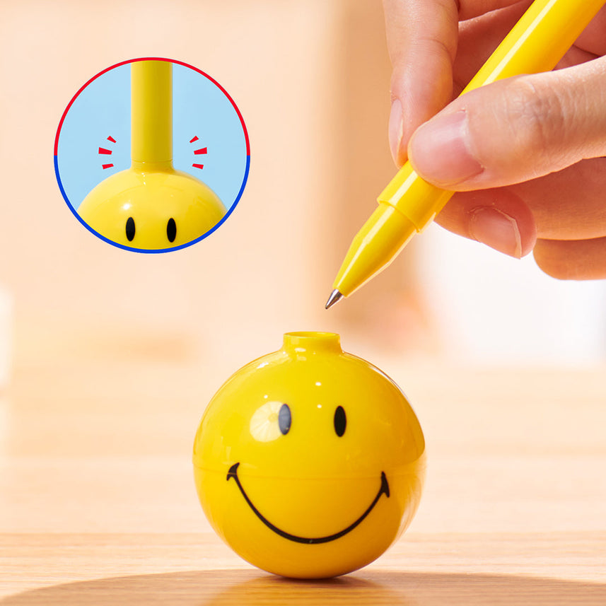 Lollipop Smiley Desktop Pen