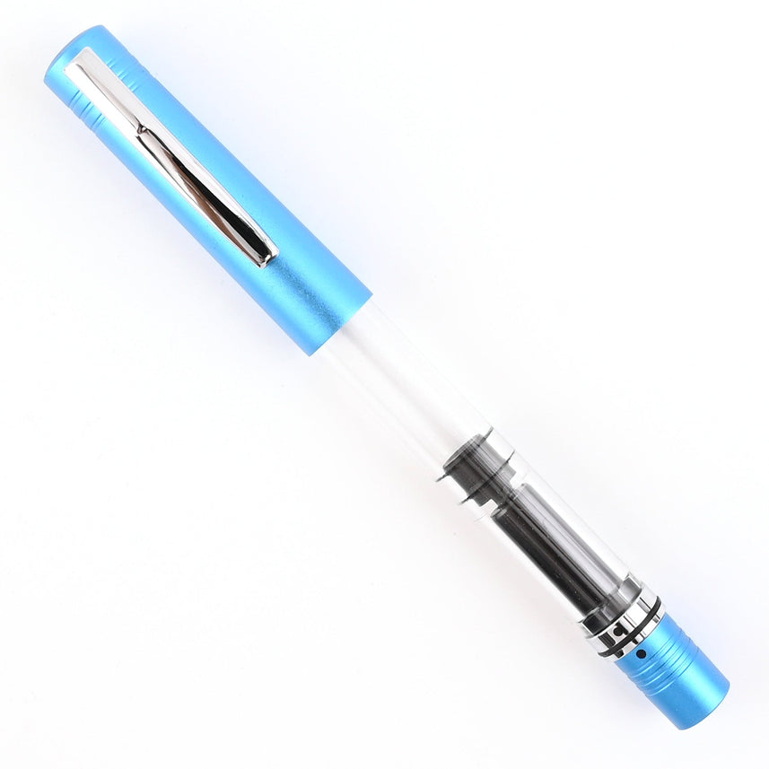 Monteverde MP1 Fountain Pen - Bright Blue CT 6
