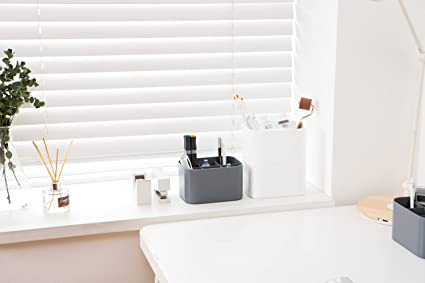 Litem | Organiser| 6 Compartments | Grey | My Room | Multi Cube | For Office  Home & Kitchen