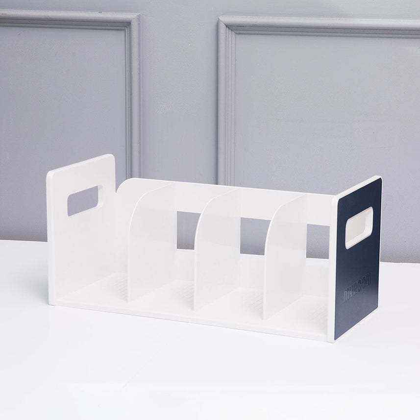 Litem Book Rack with 4 Compartments My Room - Cool Grey