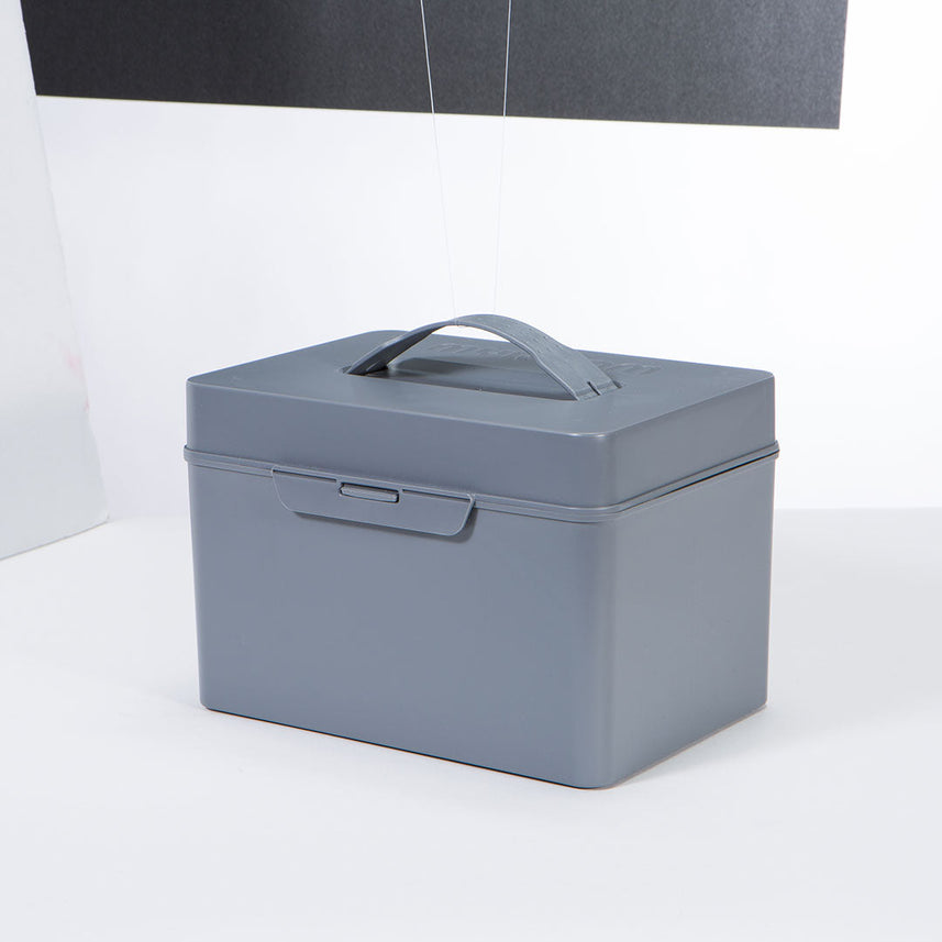 Litem My Cube Multi Utility Storage Box with Lid - White