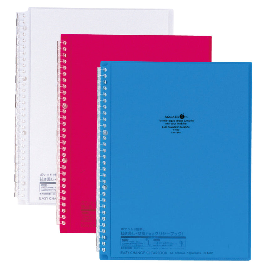 AQUA DROPs Easy Change Clear Book