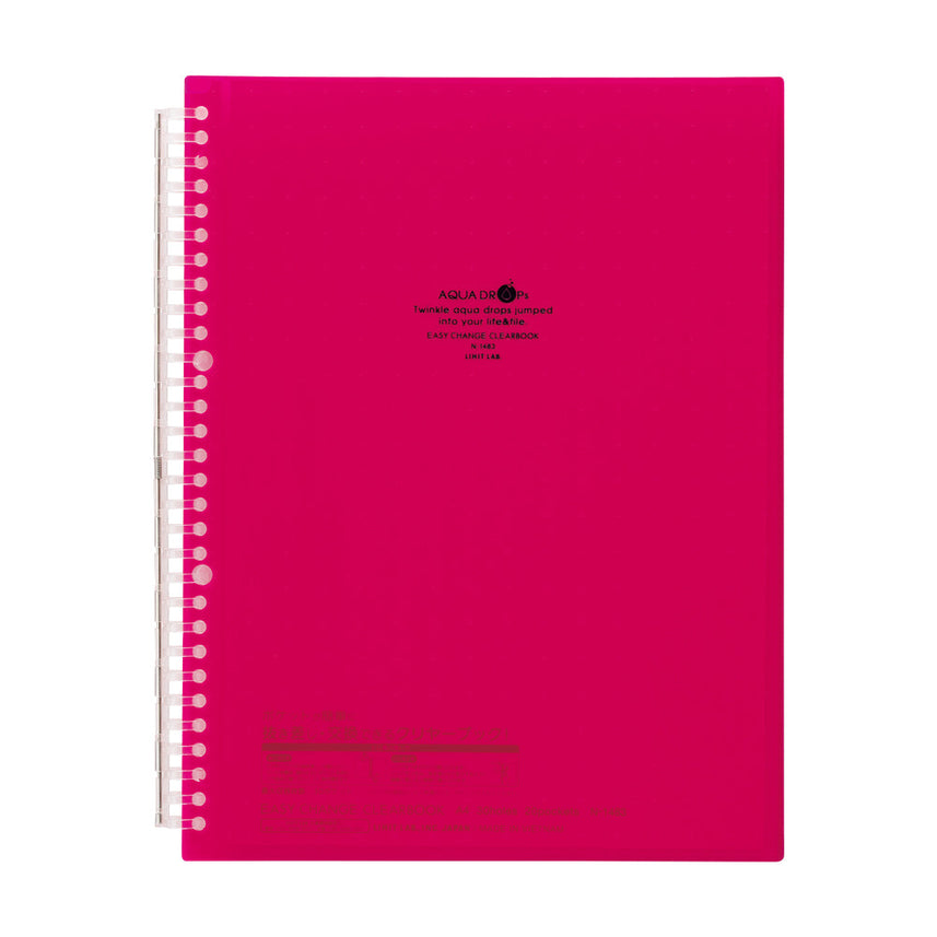 AQUA DROPs Easy Change Clear Book