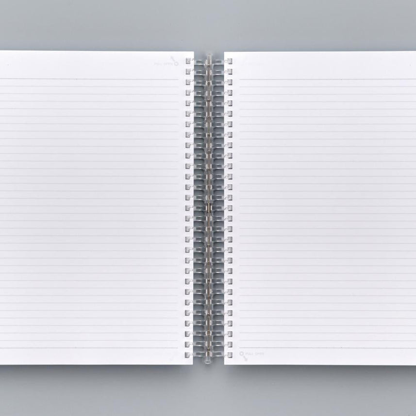 AQUA DROPs Twist Note <Extra Thick> Semi-B5 Leaf 100 Sheets