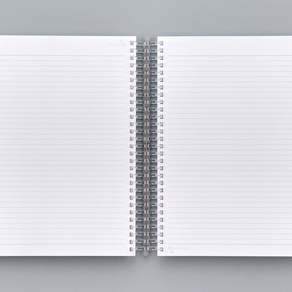 AQUA DROPs Twist Note <Extra Thick> Semi-B5 Leaf 100 Sheets