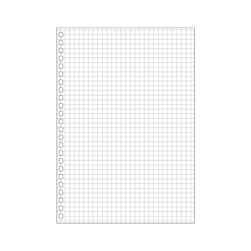 Open ring notebook/Twist notebook <Suitable leaf/grid> A5