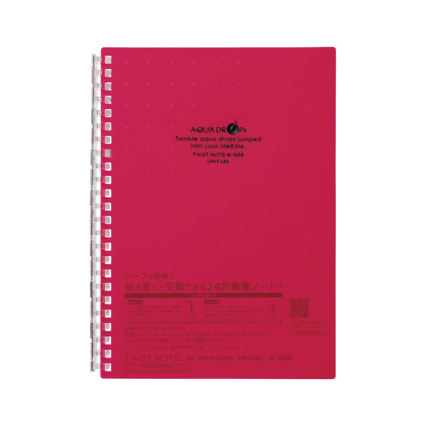 AQUA DROPs Twist Note A5 30 sheets