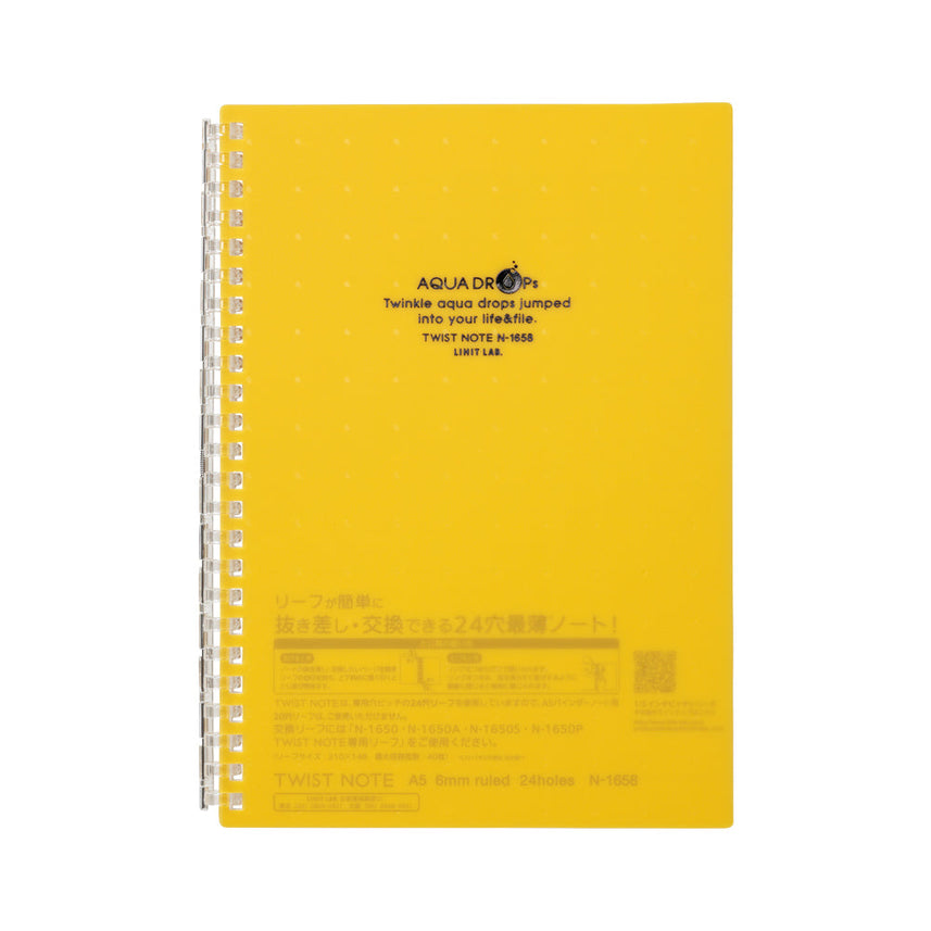 AQUA DROPs Twist Note A5 30 sheets