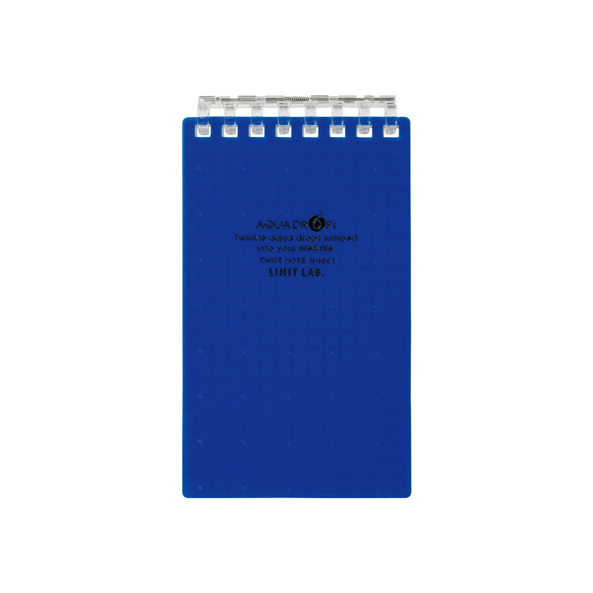 AQUA DROPs Twist Note (Memo Size) 40 Leaf Sheets