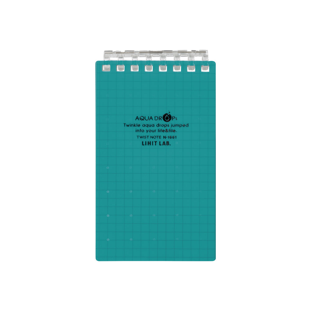 AQUA DROPs Twist Note (Memo Size) 40 Leaf Sheets