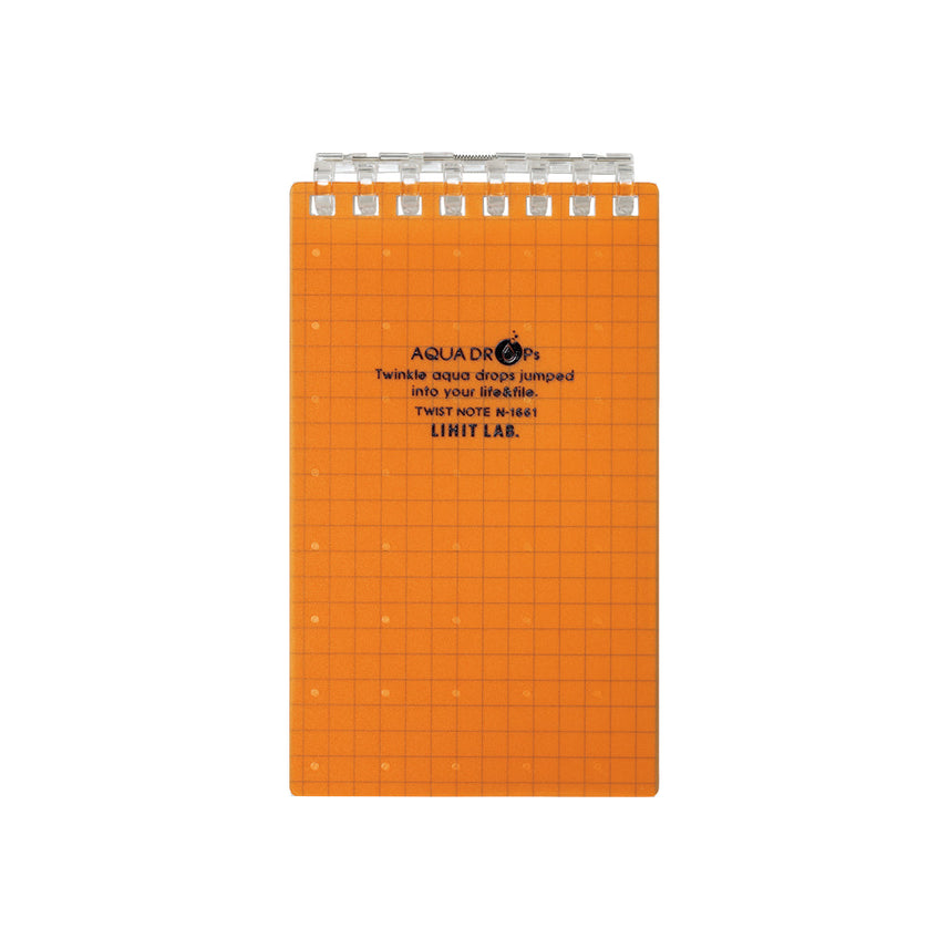 AQUA DROPs Twist Note (Memo Size) 40 Leaf Sheets