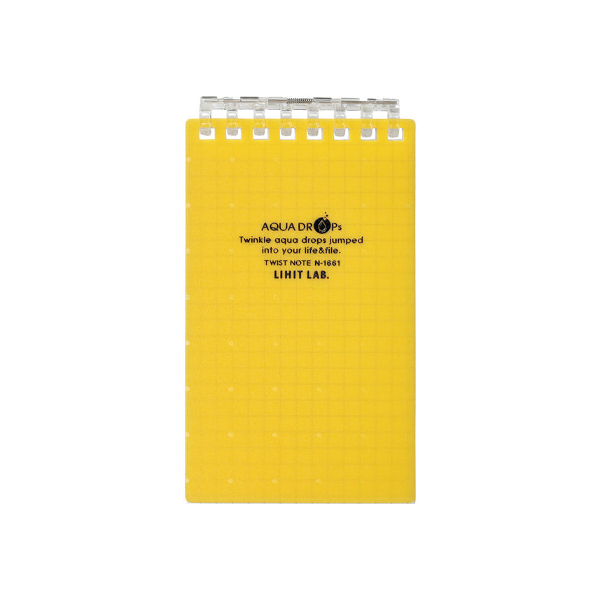 AQUA DROPs Twist Note (Memo Size) 40 Leaf Sheets