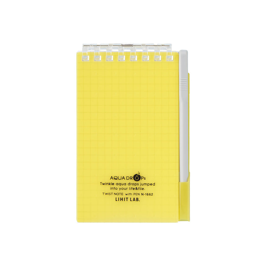 Twist Note with Pen (Memo Size) 40 Sheets