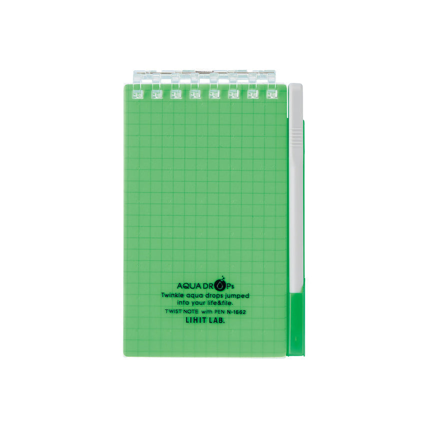 Twist Note with Pen (Memo Size) 40 Sheets