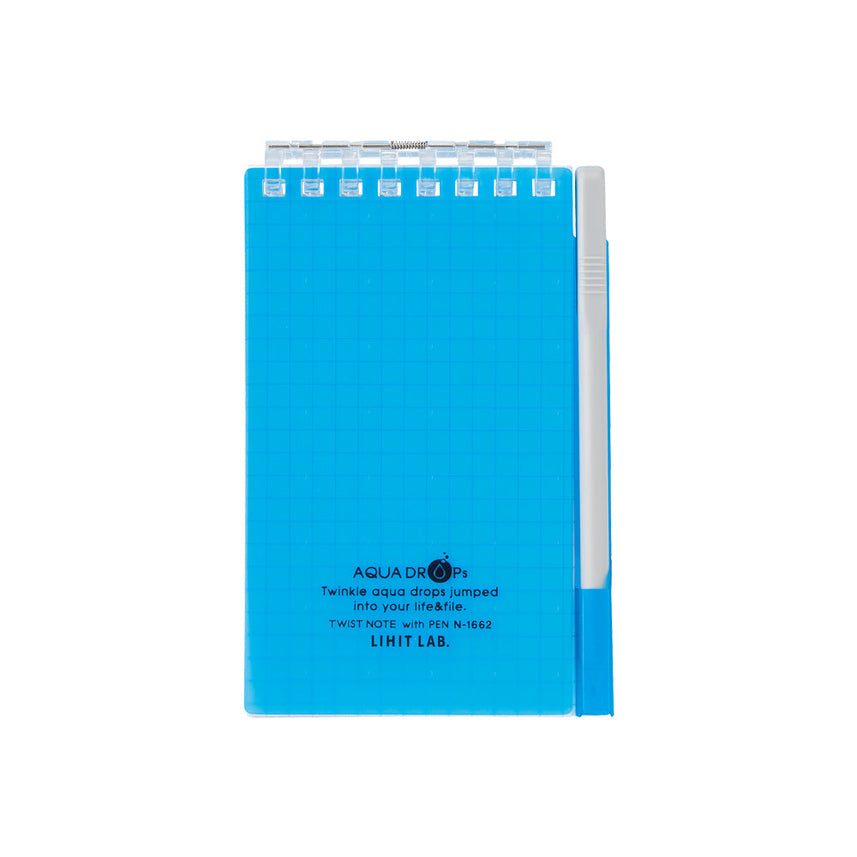 Twist Note with Pen (Memo Size) 40 Sheets
