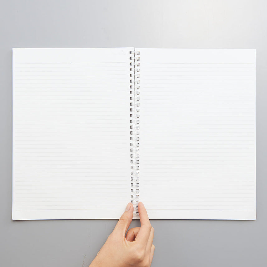 CUBE FIZZ Softy Twist Notebook Semi-B5 30 sheets