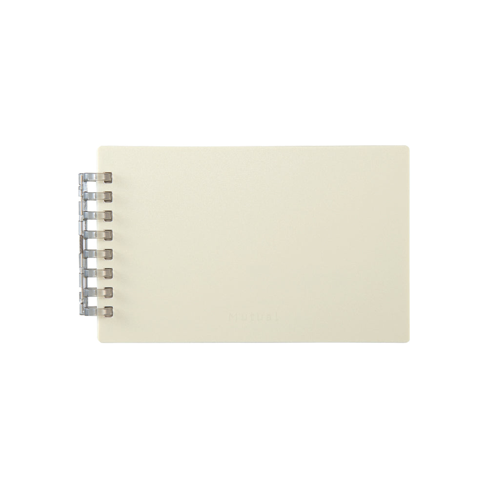 Mutual Open Ring Notebook, Memo L Size, 50 Leaf Sheets