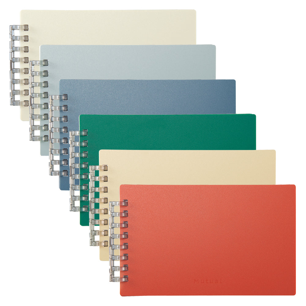 Mutual Open Ring Notebook, Memo L Size, 50 Leaf Sheets