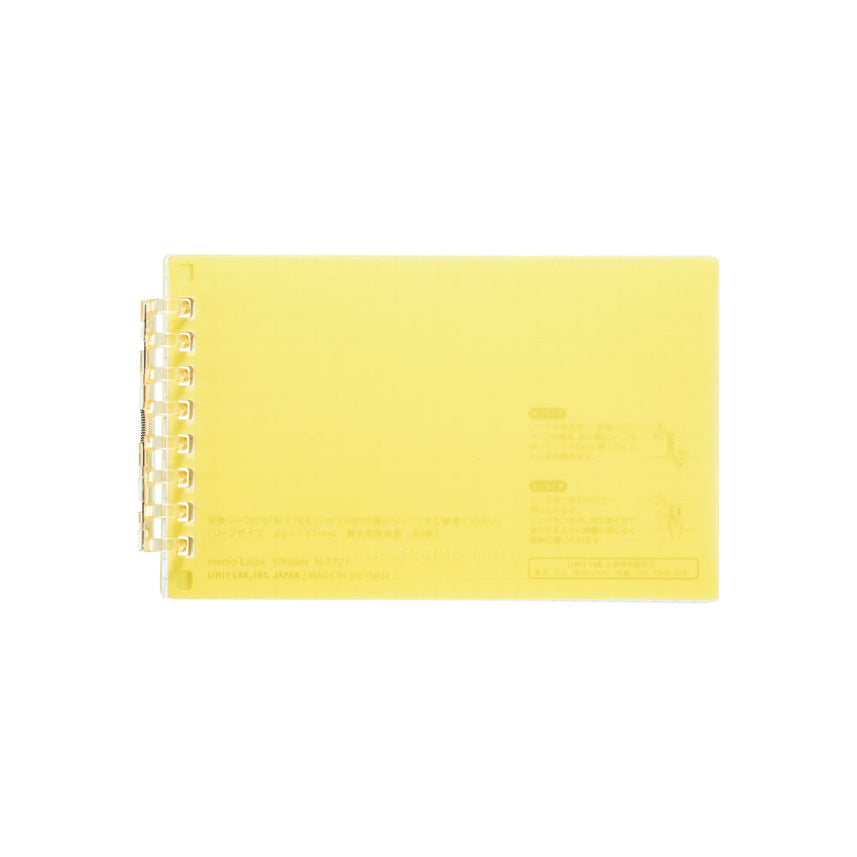 Open ring notebook, memo size L, 40 sheets
