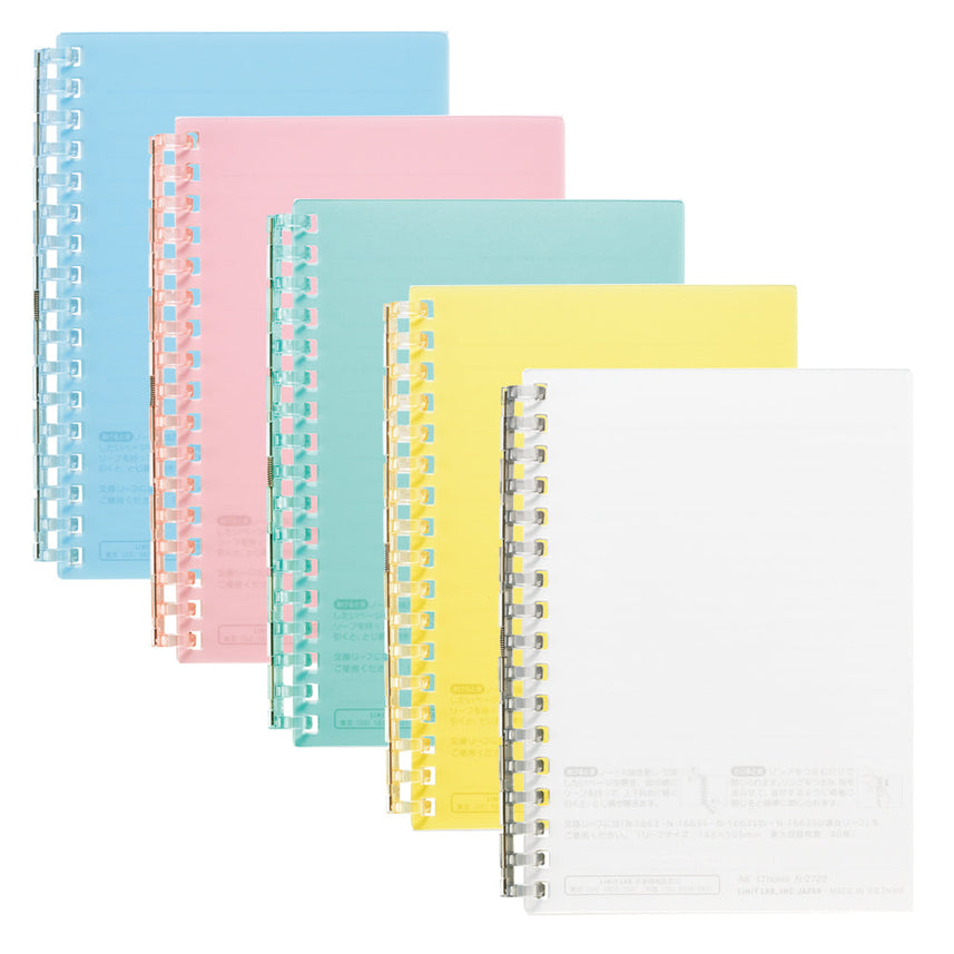 Open ring notebook A6 30 sheets