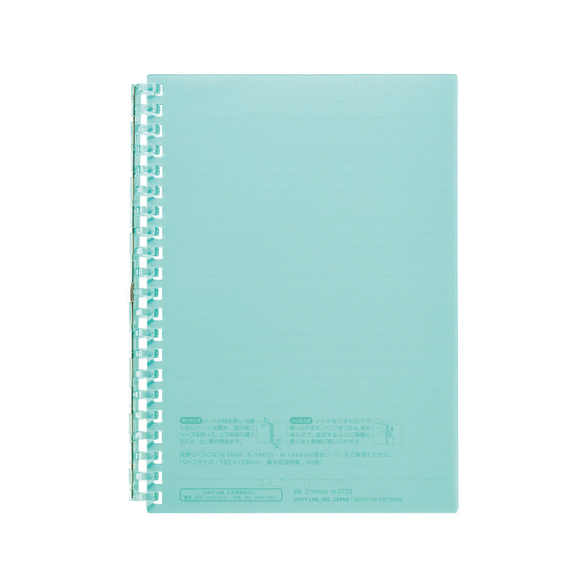 Open ring notebook B6 30 sheets
