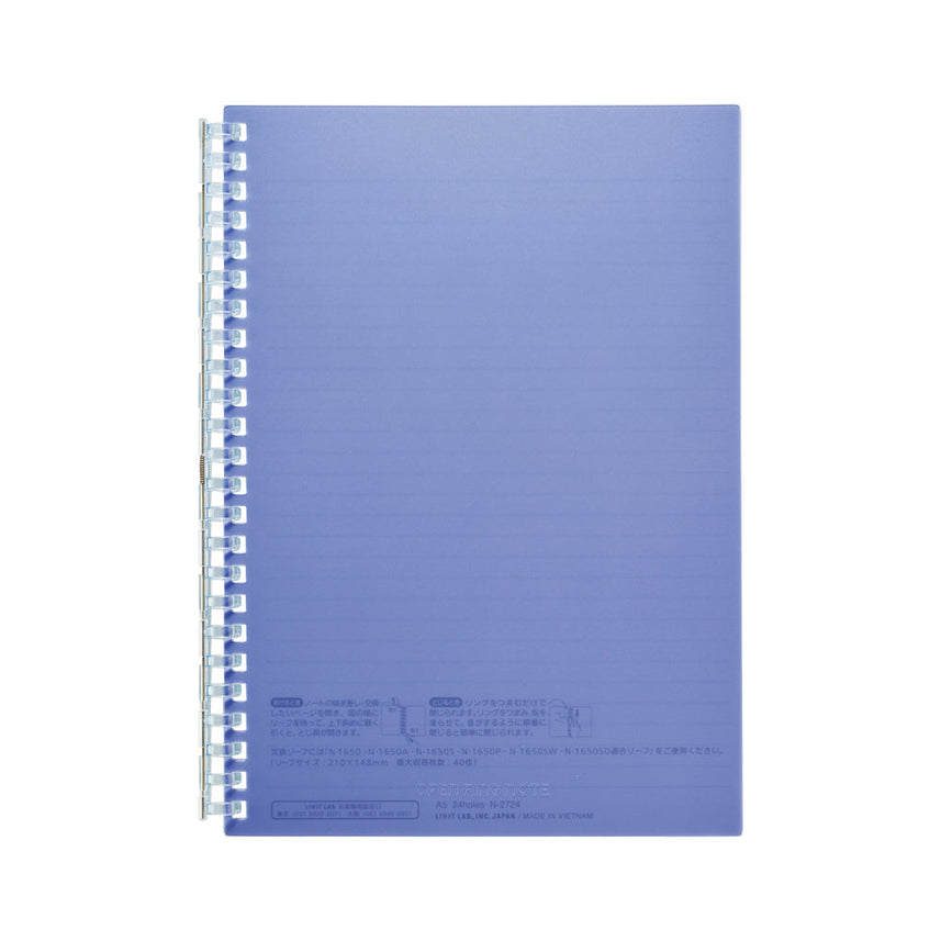 Open ring notebook A5 30 sheets