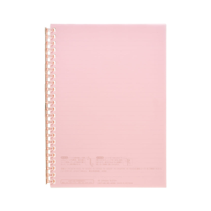Open ring notebook A5 30 sheets