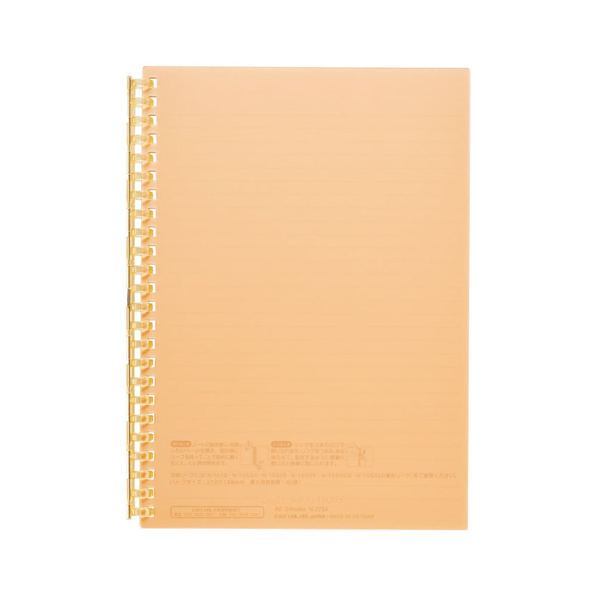 Open ring notebook A5 30 sheets