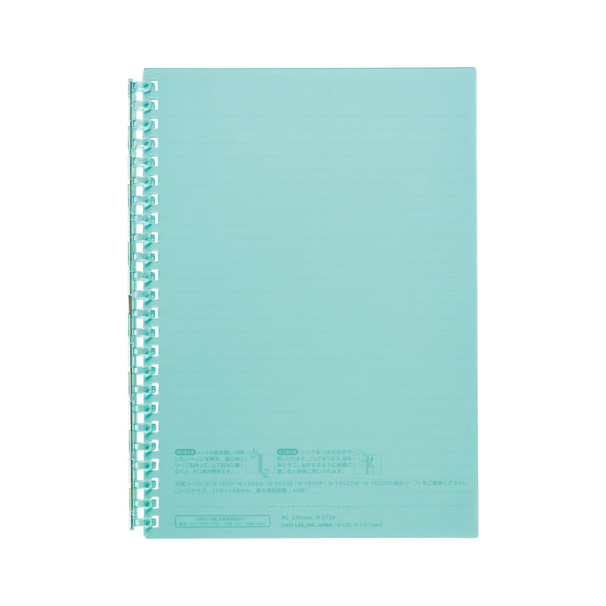 Open ring notebook A5 30 sheets
