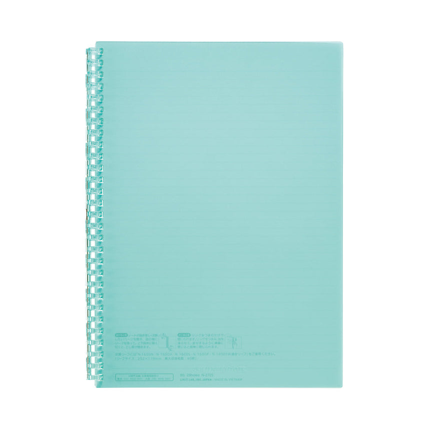 Open ring notebook, semi-B5 size, 30 sheets