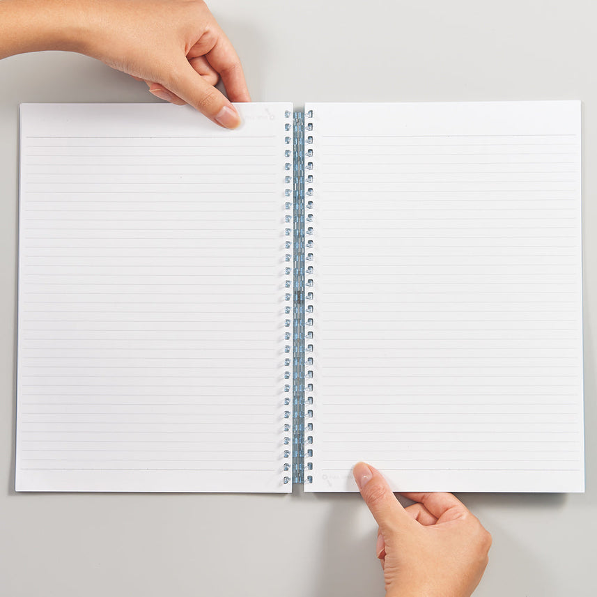 Open ring notebook, semi-B5 size, 30 sheets