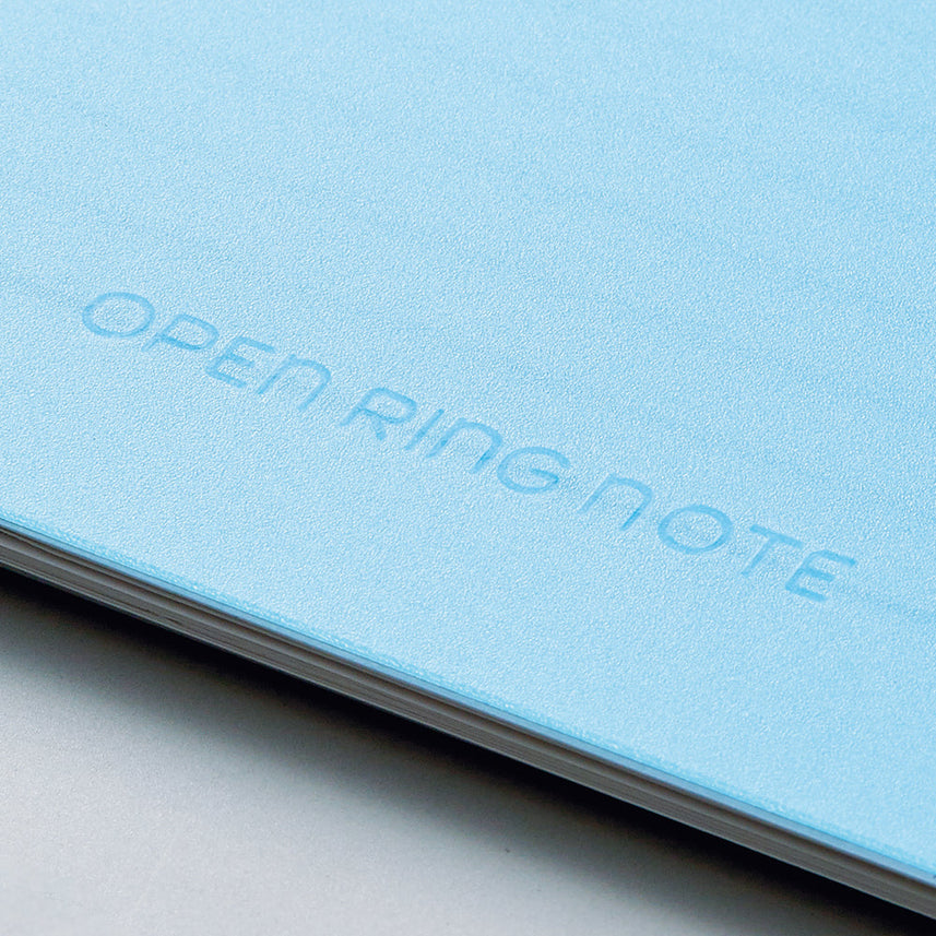 Open ring notebook, semi-B5 size, 30 sheets