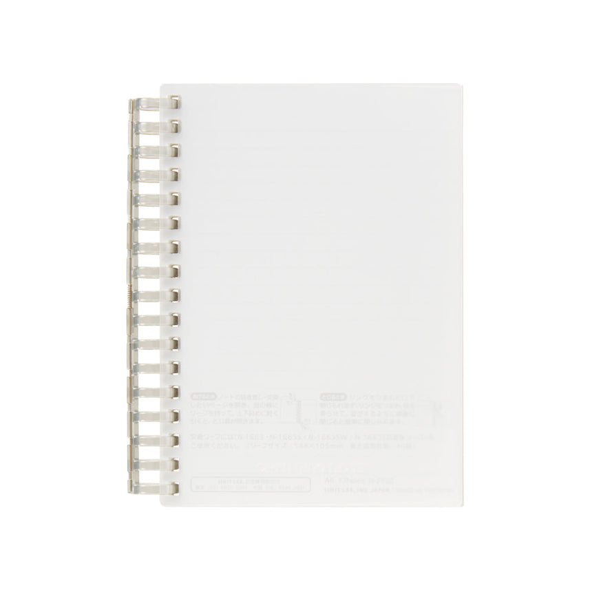 Open ring notebook A6 thick binding 70 sheets